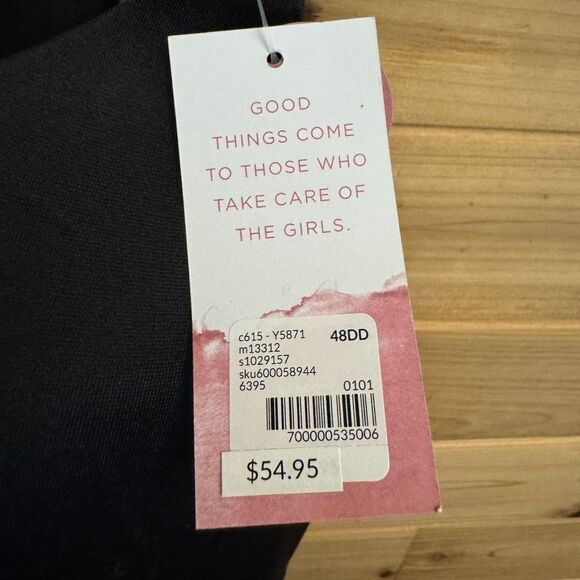 NWT Cacique Size 48DD Invisible Backsmoother Lightly Lined Balconette Bra - Picture 7 of 9